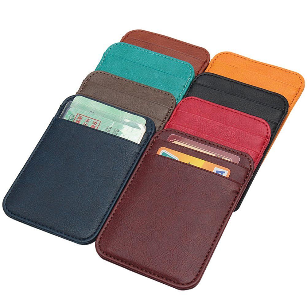 Slim Card Case Multi Slot Bank Credit Card Case Business Card Cover ID Card Holder Mini Wallet