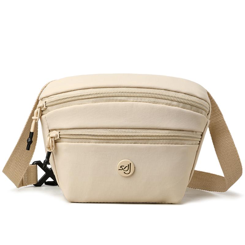 New Multi-layer Nylon Cloth Women's Bag Lightweight Fashion Fashion Shoulder Bag Women's Casual Messenger Bag