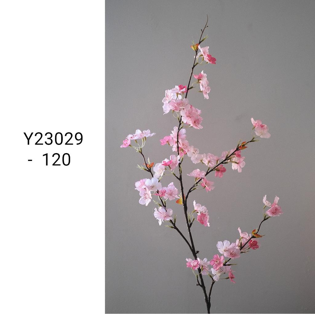 Sakura Kunstblumen Kirschblüten Simulationsblumen für Hochzeitsdekoration Hohe Qualität Seidenblumen