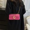 Trendy Shoulder Bag For Women Fashionable Chain Small Square Crossbody Purse