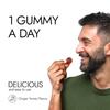 Kapiva Himalayan Shilajit Gummies 225mg Per Gummy Ginger Honey Flavour Energy Booster 30 Gummies
