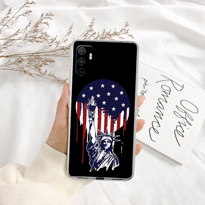 IK66 Statue of Liberty Phone Case for Motorola Moto G10 G20 G30 G31 G32 G34 G35 G41 G42 G50 G51 G52 G55 G60 G60S G62 G71 G72 G75