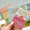 Hand-Drawn Holiday & Birthday Greeting Card - Creative Oil Painting Illustration for Wall Decoration