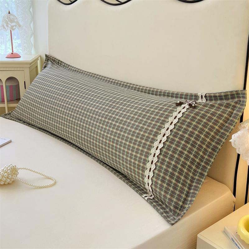 

Романтическая наволочка для постельного белья длиной 1,2/1,5/1,8 метра с кружевным принтом, наволочка для подушек с сетчатым принтом, свадебные подушки для влюбленных 48x150cm