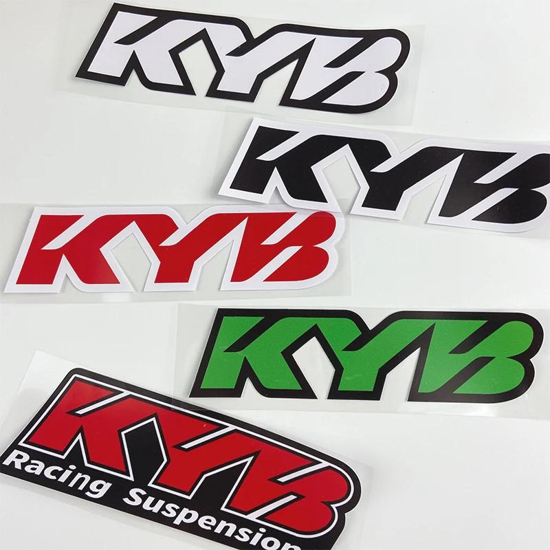 2PCS Motorcycle Stickers Motocross Front Forks Kyb Showa Wp for Shock Absorbers Cool Logo Vinyl Suspension Durable Vinyl Decals