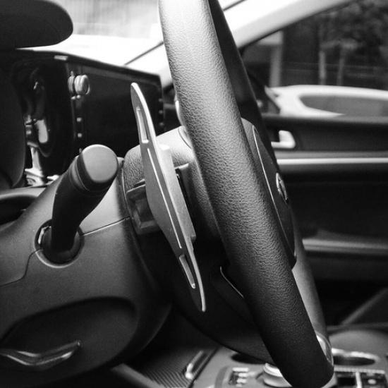 Aluminium Alloy Car Steering Wheel Shift Paddle Extension For Kia Stinger 17-23
