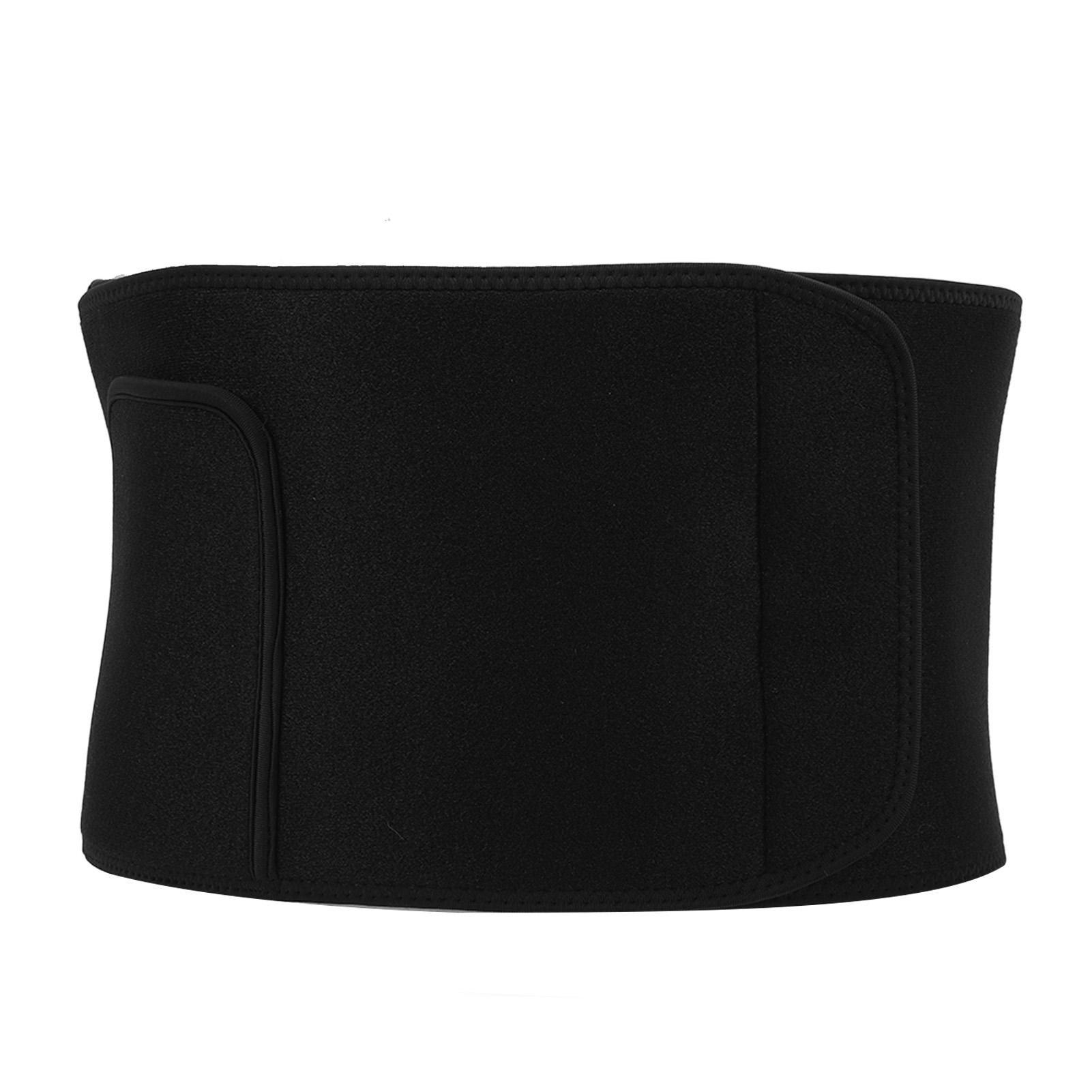 

Lumbar Support Brace Waist Protection Adjustable Breathable Waist Support Belt for Men Women Running Fitness Yoga M 35x27x20cm