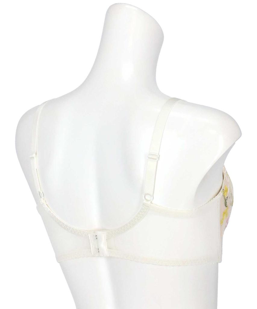 Amphi and Fits Glama-Rich Double-Boost Bra, BYJ395, Women's, IV, D65, Cleavage-Enhancing, Side-Slimming, Fullness-Maintaining, A-G Cups.
