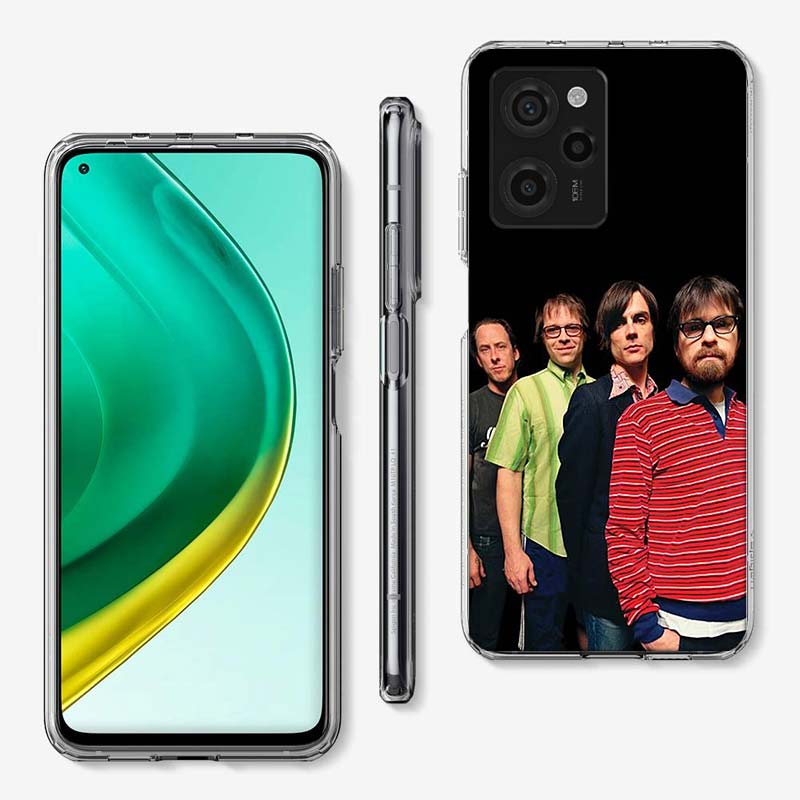 Band W-Weezer Cover Phone Case For Xiaomi Poco M8 M7 M6 M4 M3 X7 X6 X4 Pro F7 Ultra M5S Mi 14 14T 15 15T 12T 10T Pro 12S 12 11 L