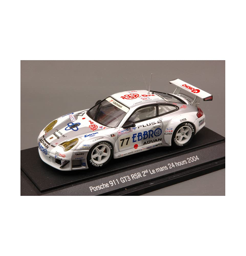 

Ebro Масштаб Porsche 911 GT3 RSR LM2004 43600 Готовий продукт 1/43 #77