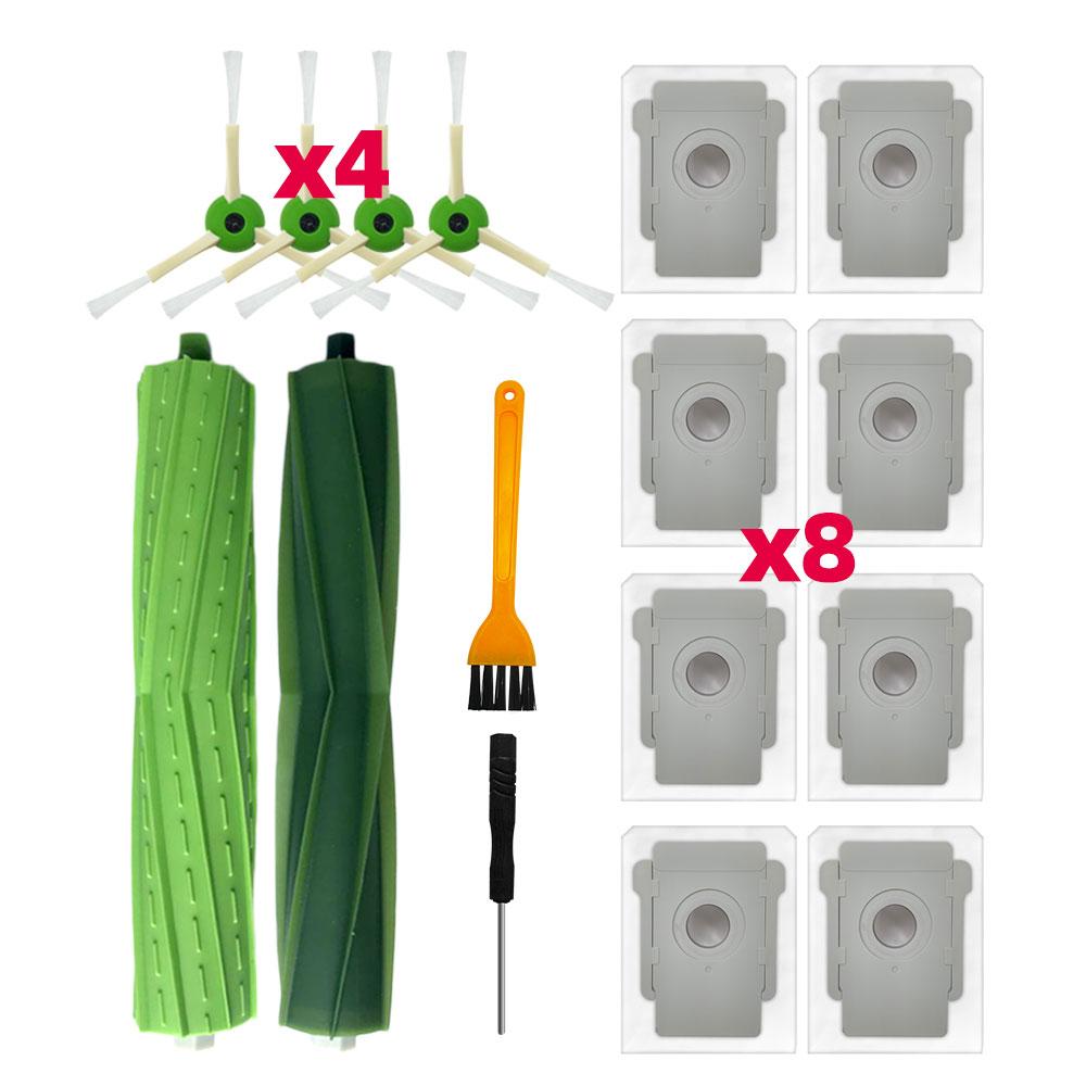 Fit for iRobot Combo J7+ / J9+ / 10 Max Vacumm Replacement Kits Main Side Brush Hepa Filter Mop Cloth Dust Bag Accessories Parts