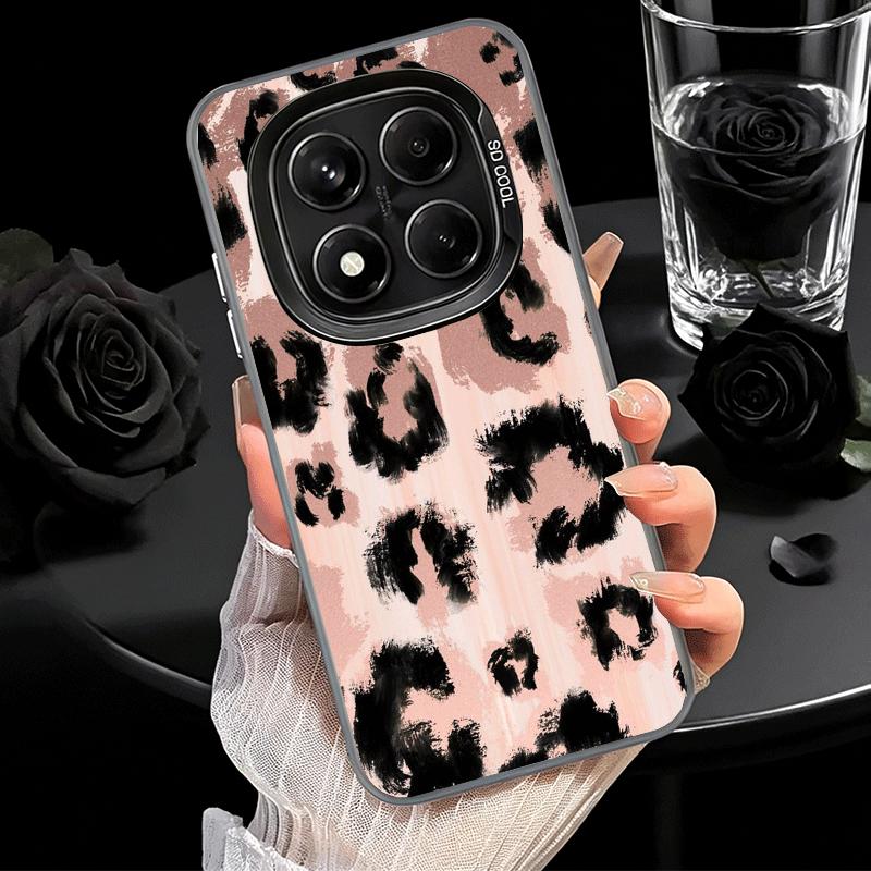 Leopard Print Trend Desgin Shockproof Phone Case for Xiaomi Redmi Note 15 14 13 12 Pro Plus 11 11S 11T 5G Cover Anti Fall Fundas