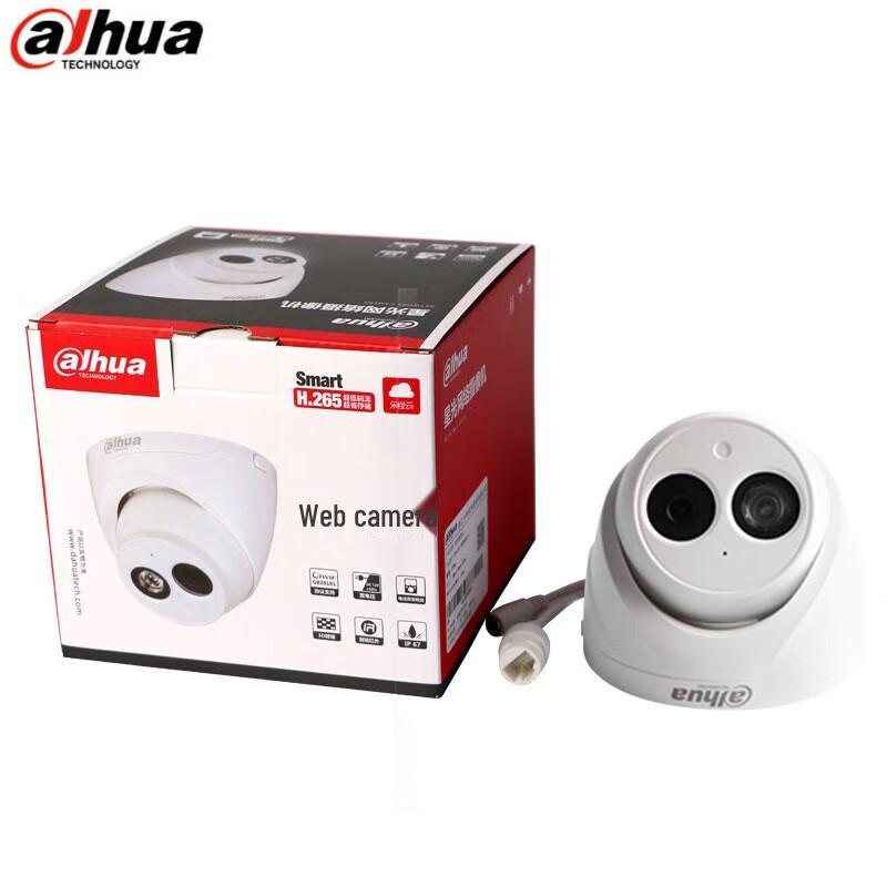 Dahua 2MP Infrared Fixed-Focus Dome IP Camera CN plug (adapter included)