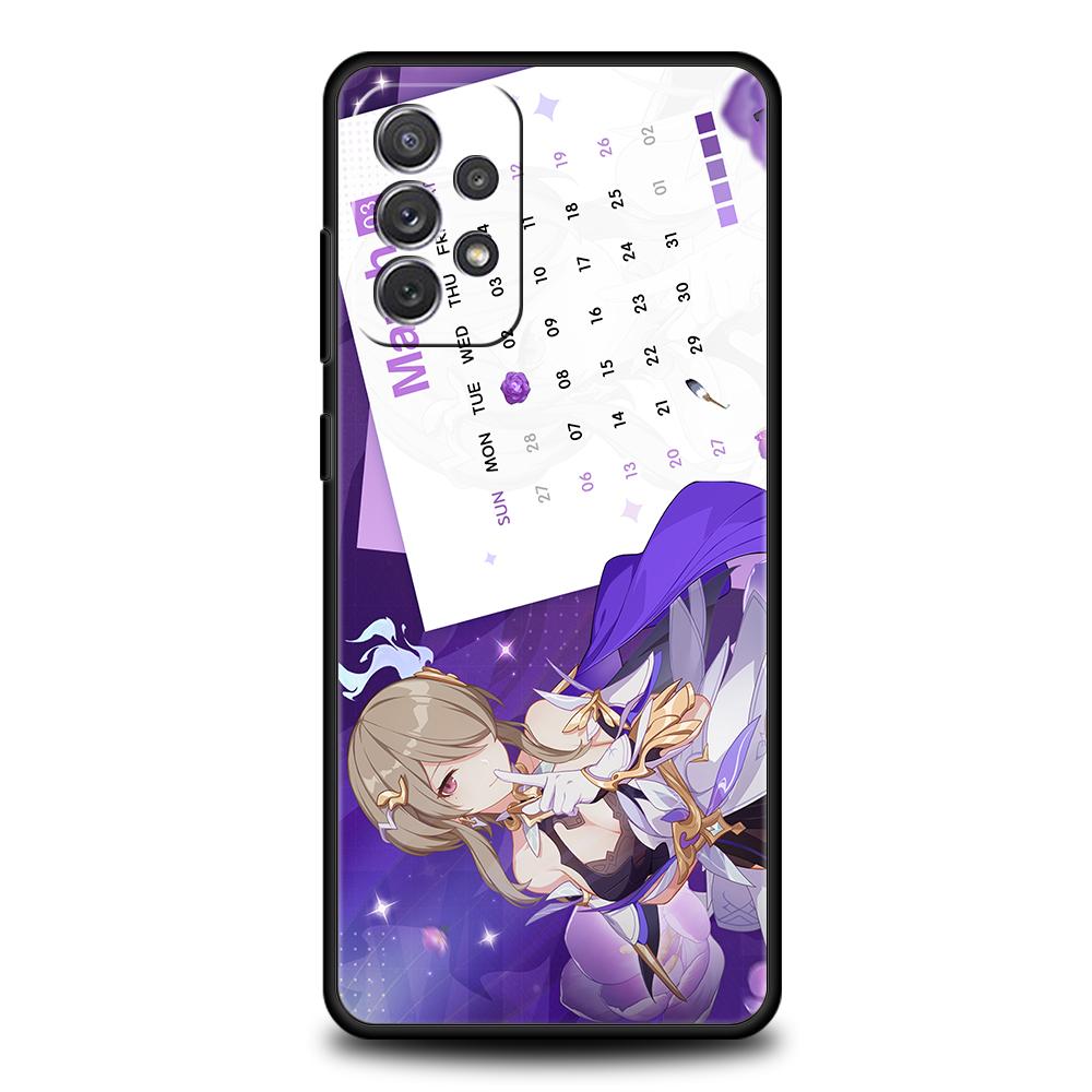 Honkai Impact 3rd Anime Game Case For Samsung A24 A12 A14 A32 A50 A70 A20E A20S A10 A10S A22 A30 A40 A34 A54 A42 A52 A04s Cover