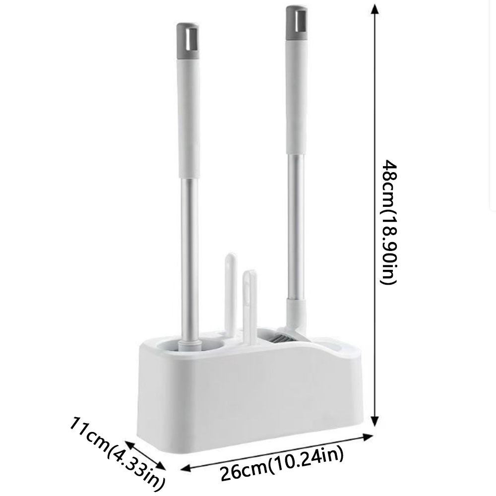 Long Handle Bathroom Toilet Brush Wall Mounted Bathroom Cleaning Brushes Gap Cleaning