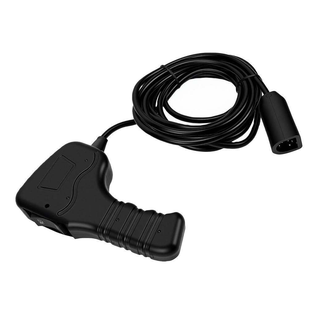 Plug In Truck Winch Remote Controller Handheld 83665 Replacement for WARN M8000 M12000 VR12000 with 12ft D Shape Cable