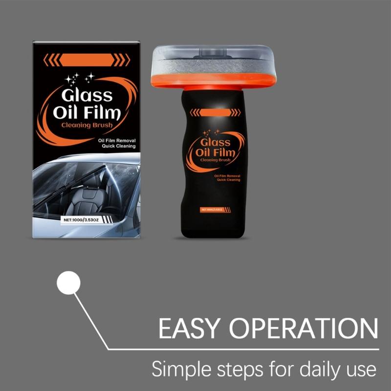 Long Lasting Automotive Glass Protection Coating Applicator Brush Resisting Environmental Damage for Sustained Clear