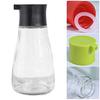 Glass Oil Vinegar Dispenser with No-Drip Pour Spout 150ml Clear Oil Sprayer for Soy Sauce Cooking Oil Easy-Fill Wide Mouth Kitchen Tool for Salads