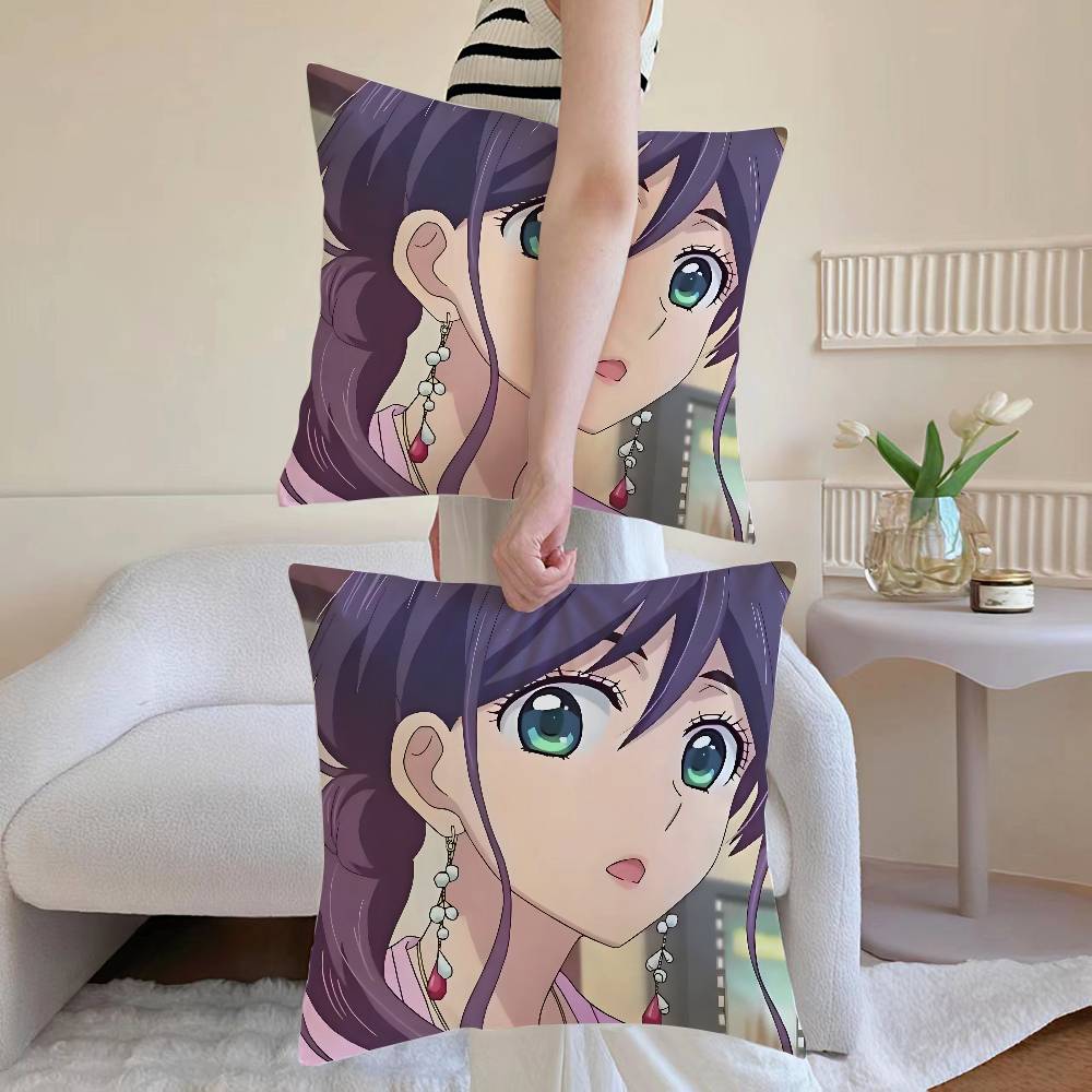 K-Kiss Him Not Me Pillow Case Anti-dustmite Pillowcase Invisible zipper silky Sofa cushion cover