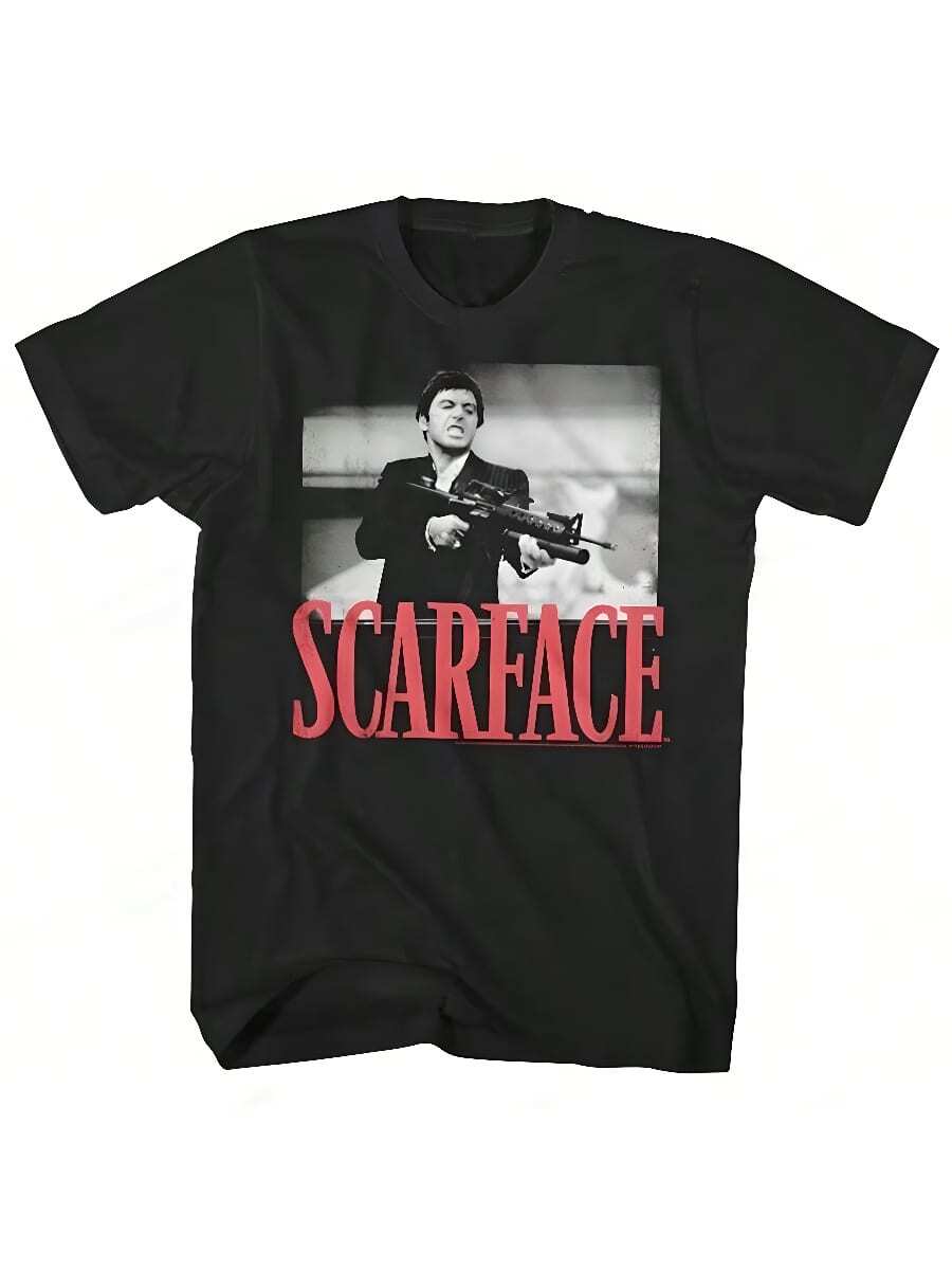 

Scarfaces T Shirt Unisex Fashion TShirt Cotton Tshirt Kids Hip Hop Tops Tee Women Tshirt Boy Tees Tony S
