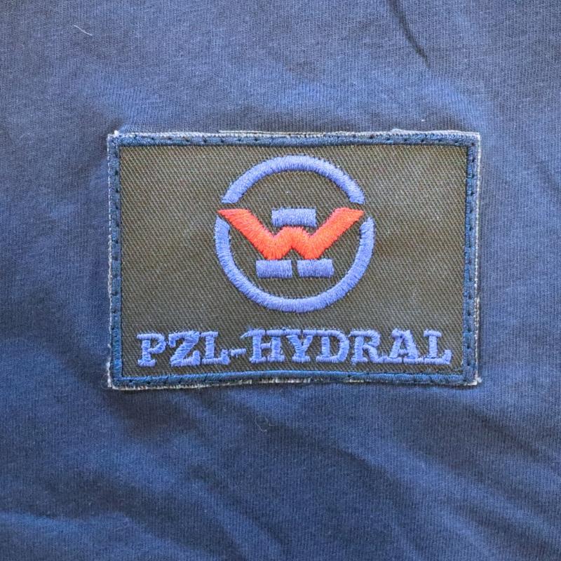 Short-sleeved T-shirt, 180 Gsm, 100% Cotton, Blue () HYDRAL