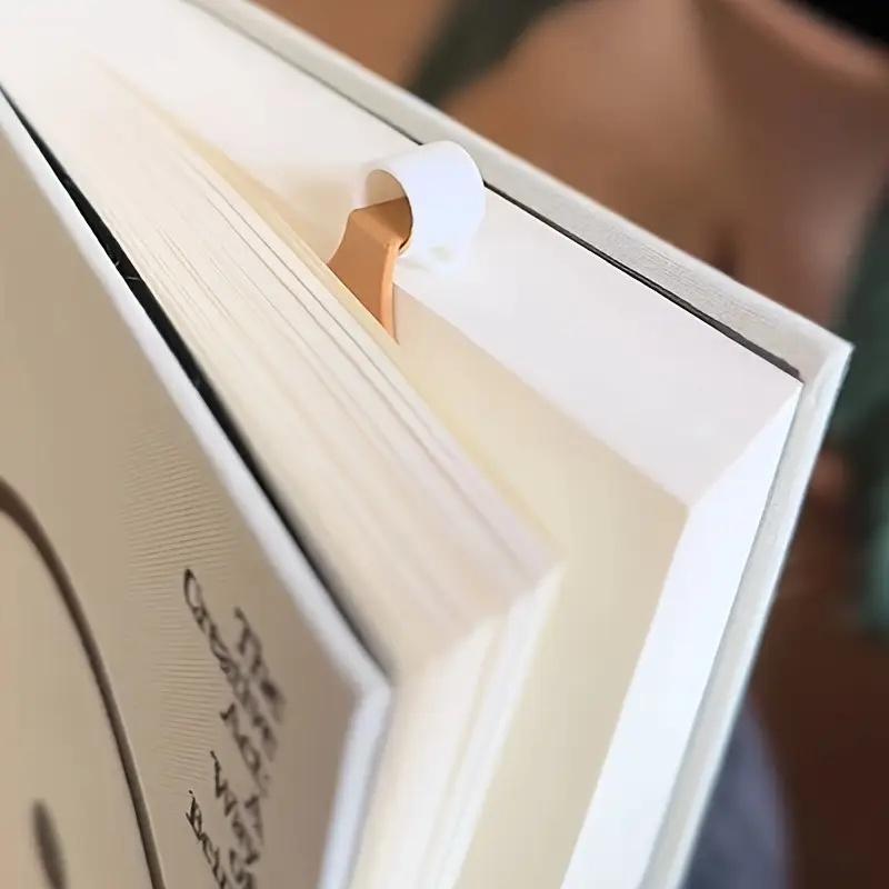 Creative Coffee Cup Bookmark PU Leather Fun Reading Gift for Book Lovers Coffee Enthusiasts