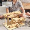 Shandini Marble Run Wooden Blocks Building Toy (Ages 6+)