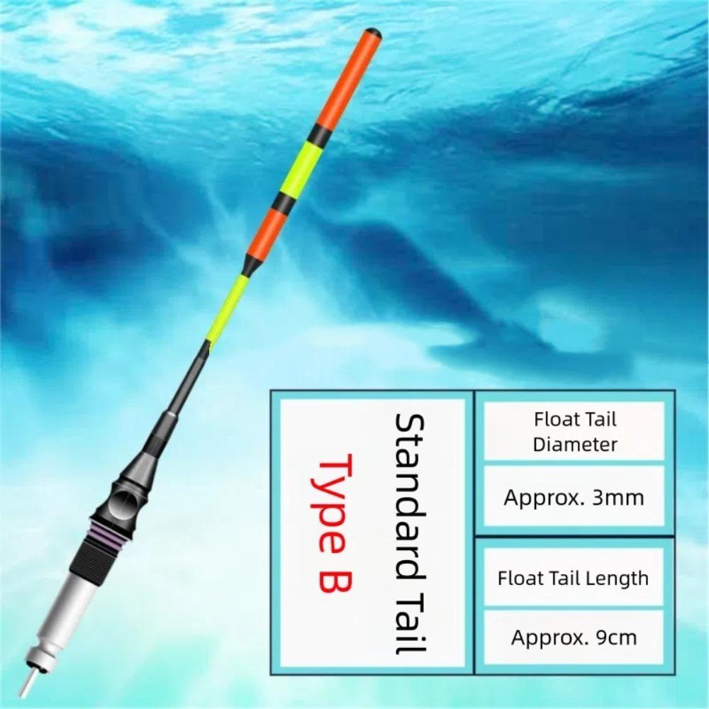 2pcs Ultra Sensitive Luminous Float Luminous Fishing Buoy Night Fishing Floa  Night Fishing