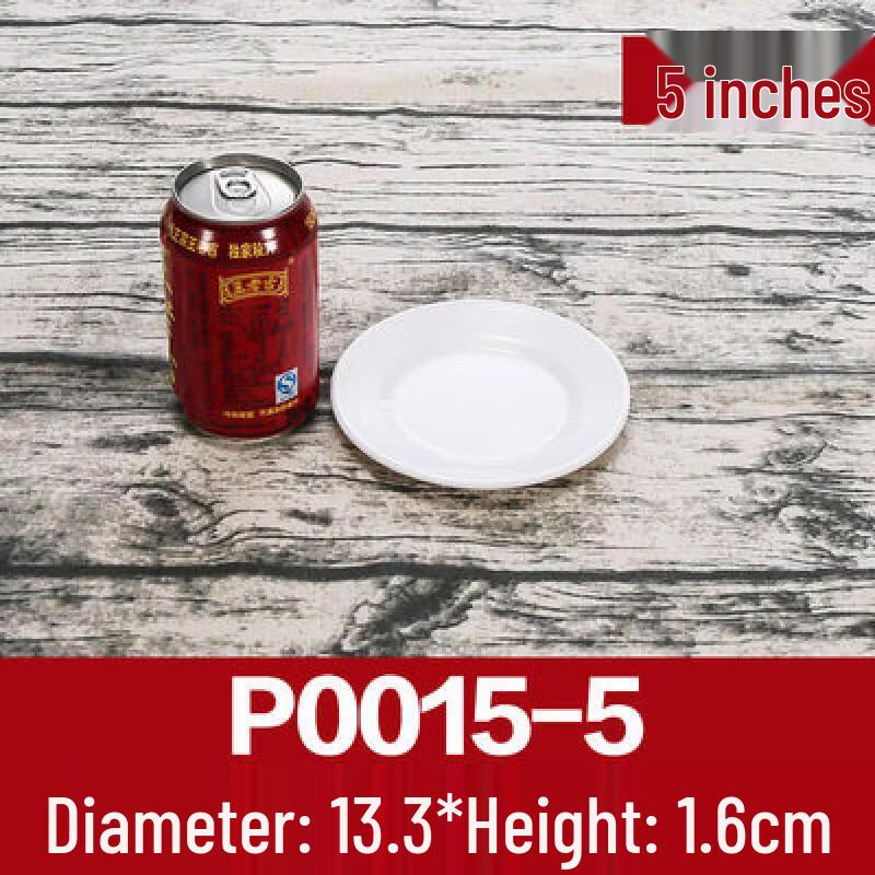 

Sweet Elegant Faux Porcelain Melamine Round Plate