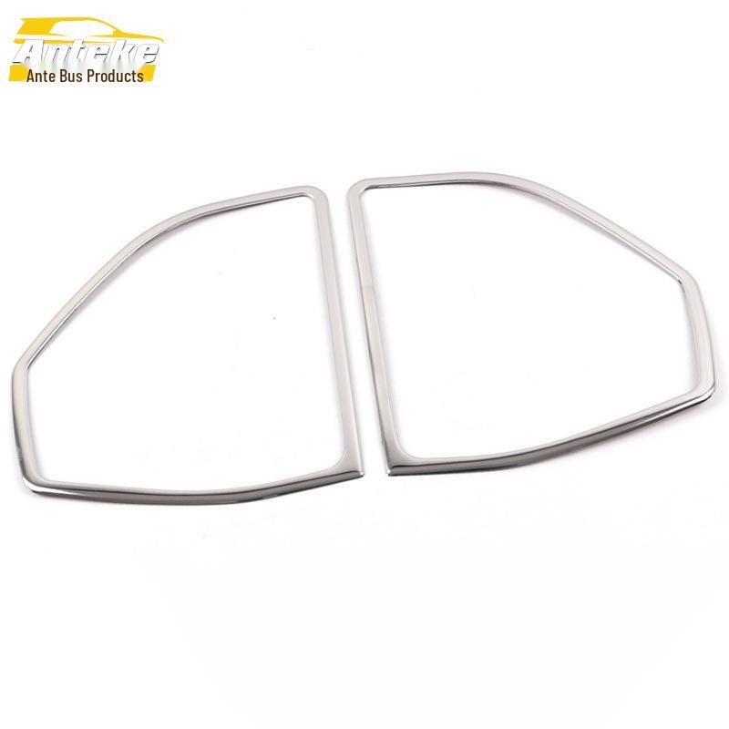 

19 X5 Front Middle Grille Bright Rings Stainless Steel Bumper Decorative Frame