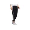 Adidas Neo Vintage Side Stripe Letter Knitted Sweatpants Women Bottoms Black FP7454