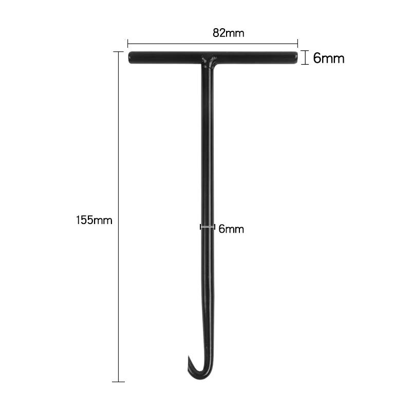 Exhaust Pipe Spring Puller Tool T-Handle Spring Hook Wrench For Snowmobile ATV Motorcycle Muffler Exhaust Stand Removal Tool
