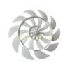 L8RE 10/12 Zoll Kunststoffventilator Universeller Haushalts-Standventilator Tischersatz Elektrischer Ventilatorteil Allgemeiner Ventilator