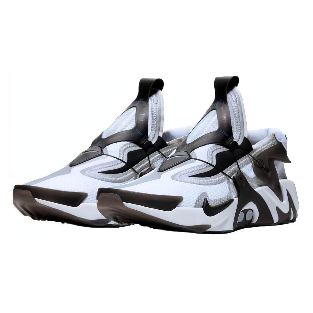 Nike Hyper Adapt Comfortable Versatile Slip Resistant Durable Low Top Casual Running Shoes Men Sneaker Black White CT4401-110
