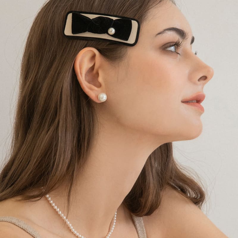 GETMEBLING Square Ribbon Hairpin