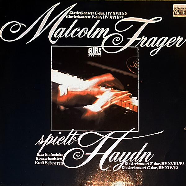 

LP Record JOSEPH HAYDN MALCOLM FRAGER RIA Vier Frhe Klavierkonzerte VMS2056 Koch Schwann 1978 Germany Classical Used