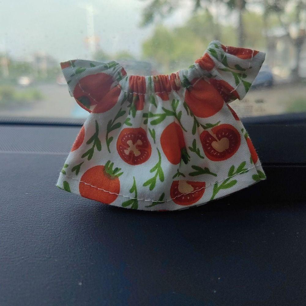 

Multistyles Doll Jeans Dresses Casual Wears Dot Printed Dresses for 10cm Cotton Dolls 6