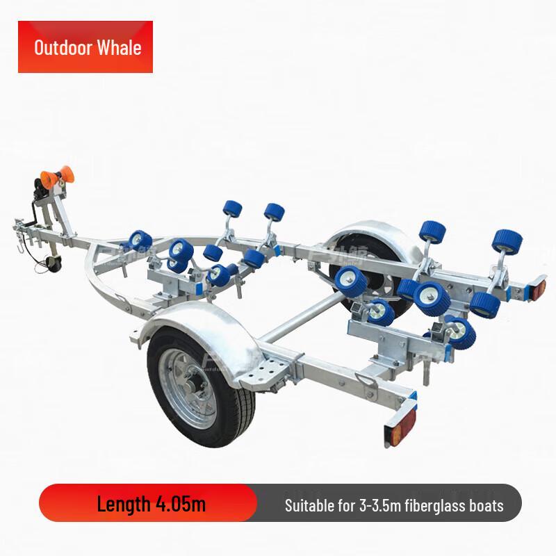 Marine Rescue Boat Yacht Trailer