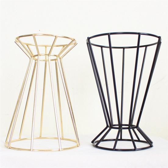 Flower Stand Elegant Hollowed Metal Flower Vase Stand for Weddings Centerpiece Offices Home Decoration