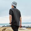 Septwolves Men's High-Elastic Pocket Round Neck Short Sleeve T-Shirt