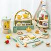 Maker Wooden Bread Ice Cream Shelf Dressing Table Children Toy