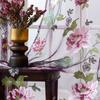 Sheer Tulle Window Curtains Floral Home Decoration Curtain Peony Voile Curtain  Living Room