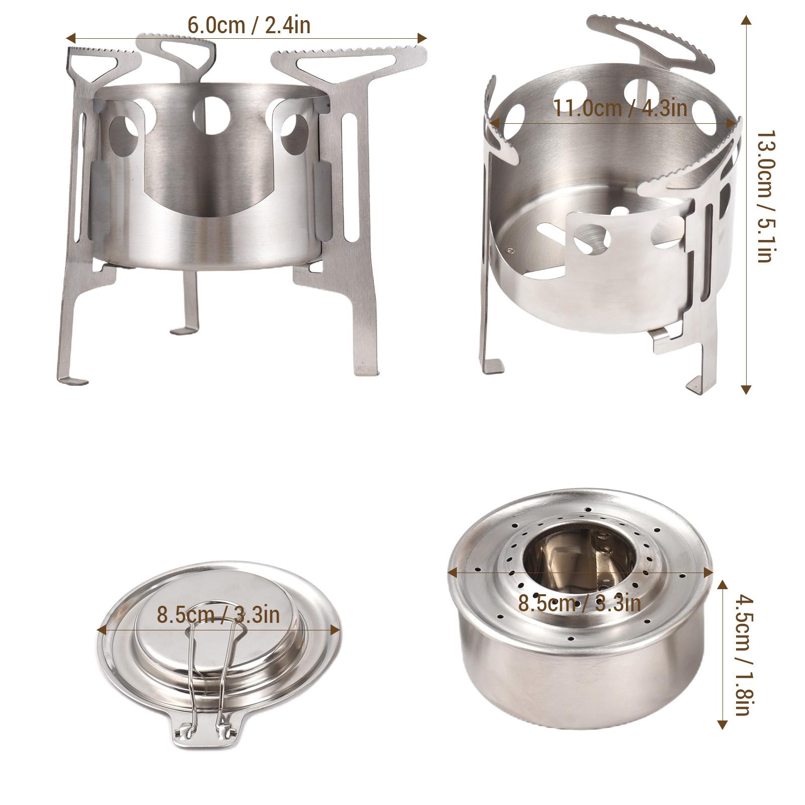 Мини-спиртовая плита для кемпинга — фото 4