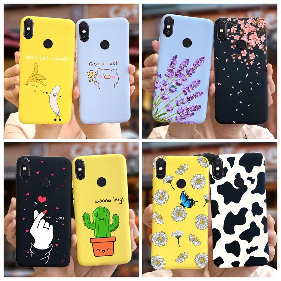 For Xiaomi Redmi Note 5 Pro Case Lovely Candy Painted Cover Soft Silicone Case For Xiaomi Redmi Note 5 Pro Note5Pro Cover Bumper