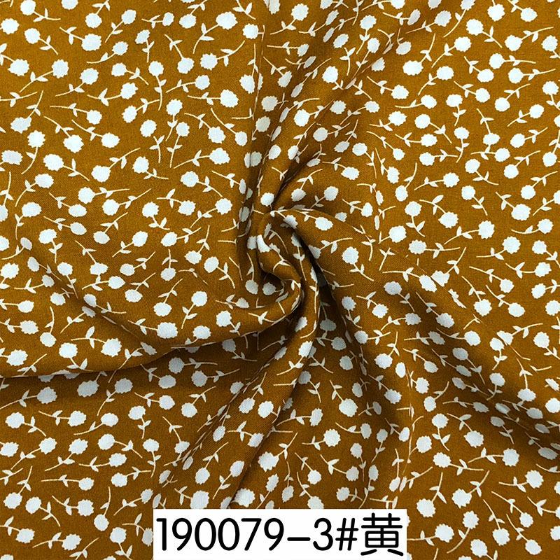 By Meter Quality Viscose Poplin Fabric Vintage Geometric Floral Birds lattice Patchwork Rayon Material Wholesale 100*145cm