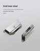 Invisible Track Two-Way Buffer Wheel Sliding Door Hardware for Glass/Wood Doors
