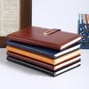 Premium Business Leather Notebook Gift Set with Custom Logo, A5/B5 Sizes, Thick Conference Notepad