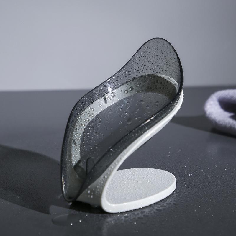 Punch-Free Suction Soap Dish with Drainage - Multifunctional Plastic Holder