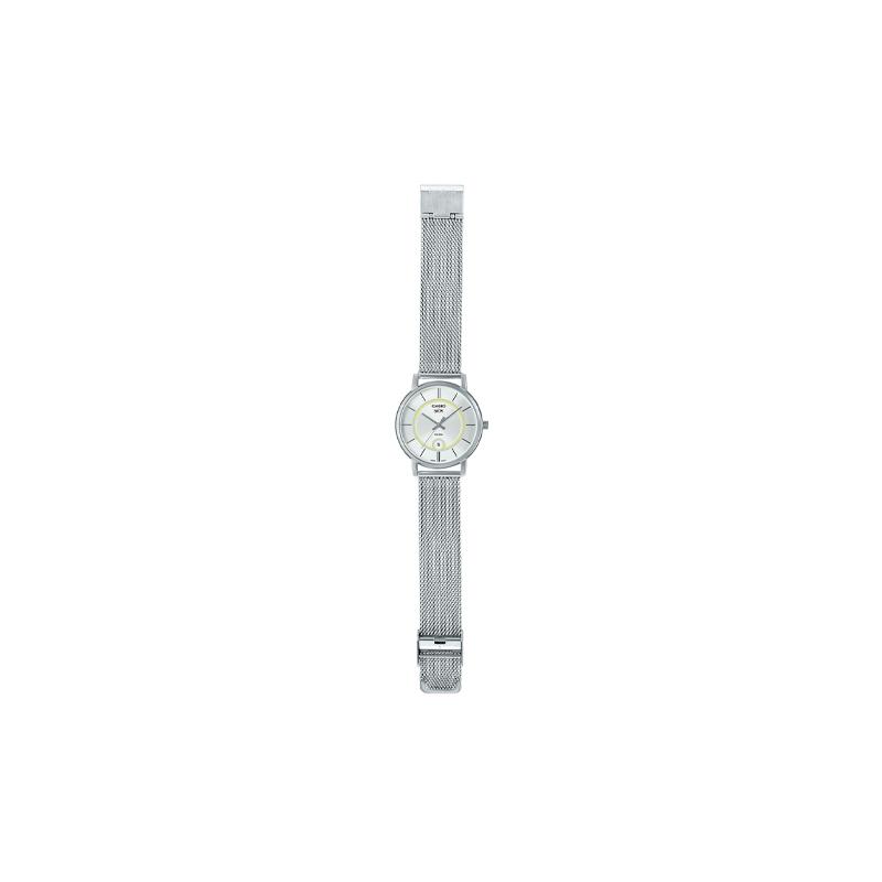 CASIO STANDARD series 50 meters waterproof Quartz Steel Strap men s watch silver MTP-B120M-7AV серебряный