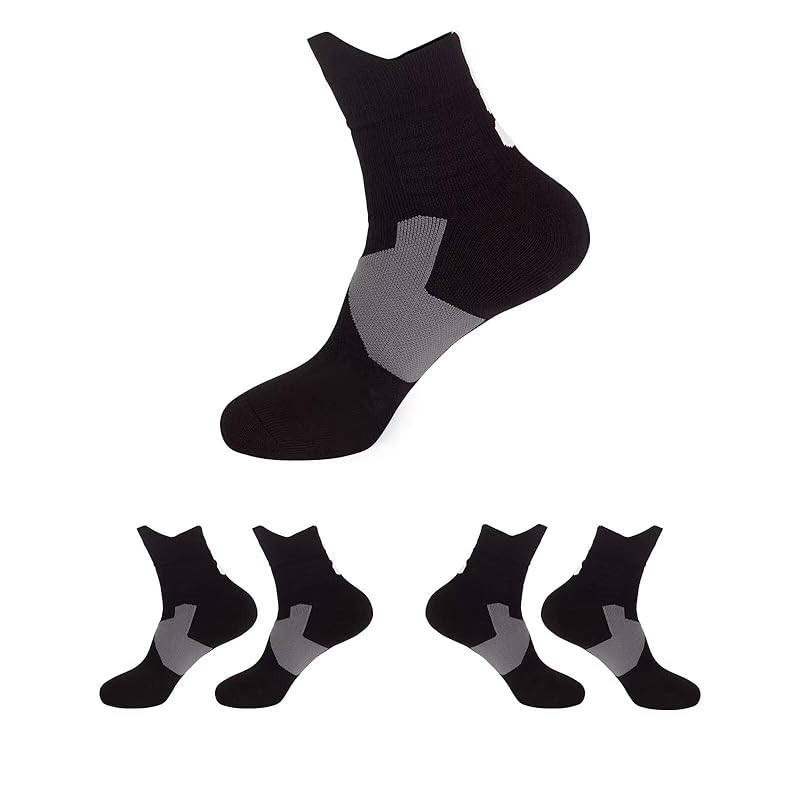 

[Lifemaster] basketball socks men s 2 pairs bassok socks basketball socks running fitness sports socks deodorant antibacterial 21-24cm 25-28cm Gift